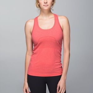 Lululemon Run swiftly tank sz 12 in red